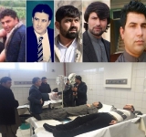 په دوه جلا ترافیکي پېښو کې ۵ خبریالان ټپیان شول.